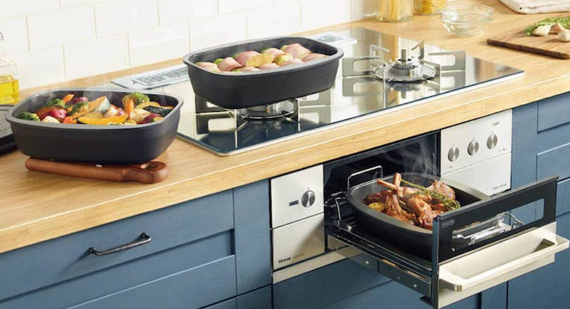 パロマ　ガステーブルコンロ　ブラウンカラー　2020年製造 調理機器 現品販売